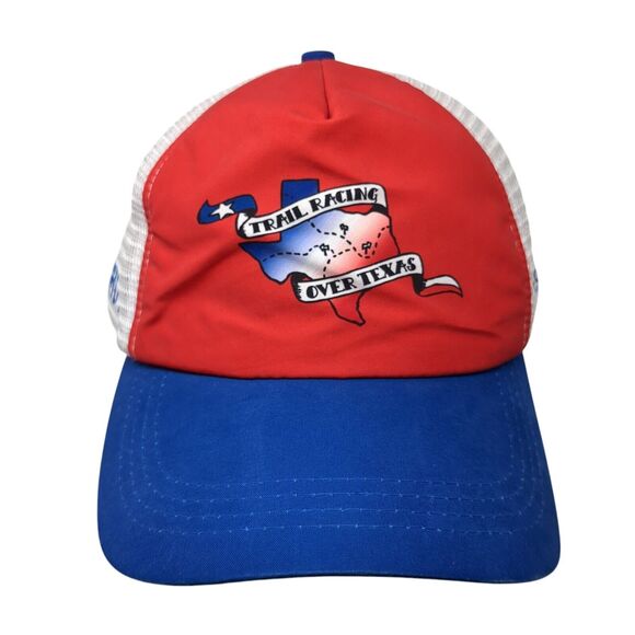 Trail Racing Over Texas Snapback Trucker Hat Multi OS Adjustable Mesh Back Boco - Picture 1 of 9